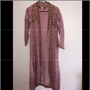 Afrozeh Premium collection jacket style dress